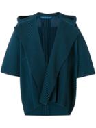 Homme Plissé Issey Miyake Pleated Kimono Jacket - Green