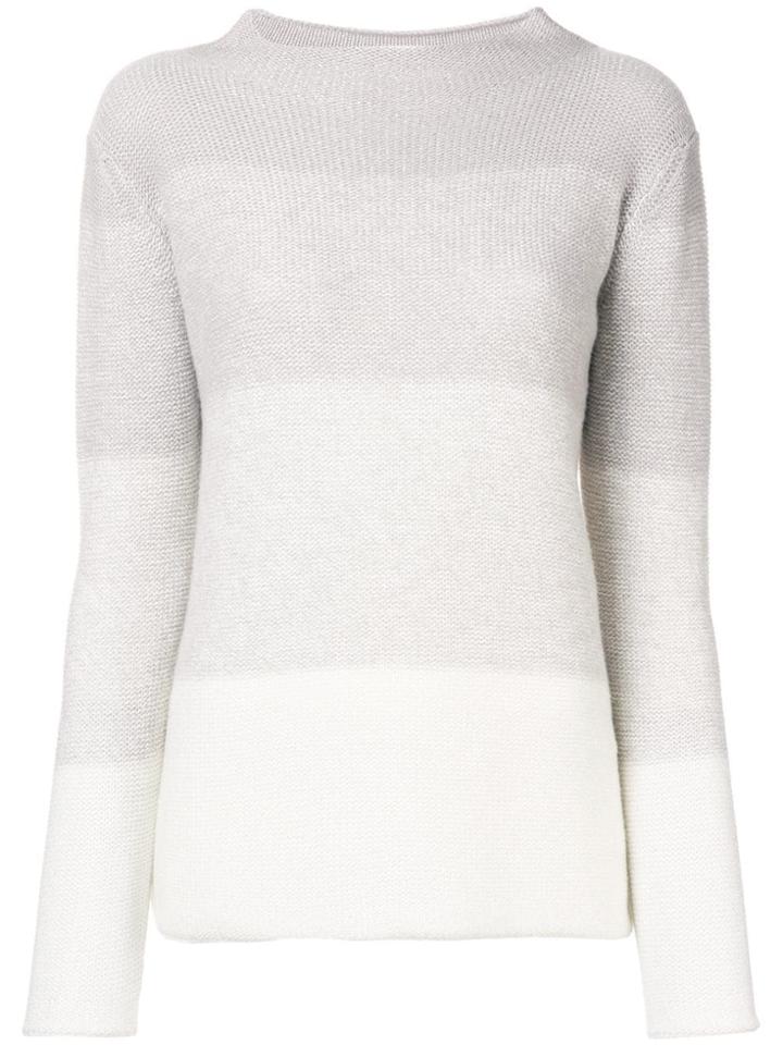 Fabiana Filippi Striped Fitted Sweater - Grey