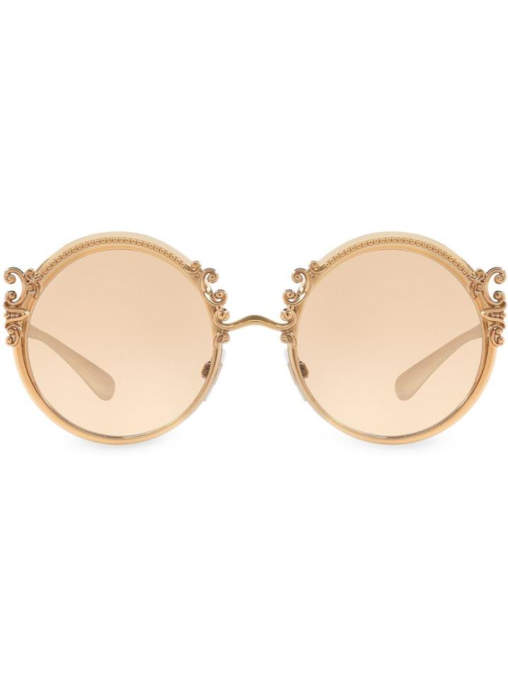Dolce & Gabbana Eyewear Round-frame Sunglasses - Pink