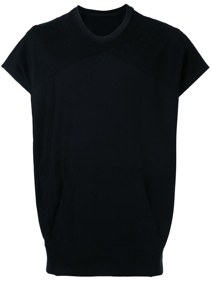 Julius - Short Sleeve Sweater - Men - Cotton - 3, Black, Cotton