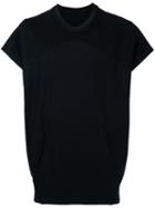 Julius - Short Sleeve Sweater - Men - Cotton - 3, Black, Cotton