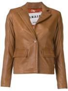 S.w.o.r.d 6.6.44 Single Button Blazer - Brown