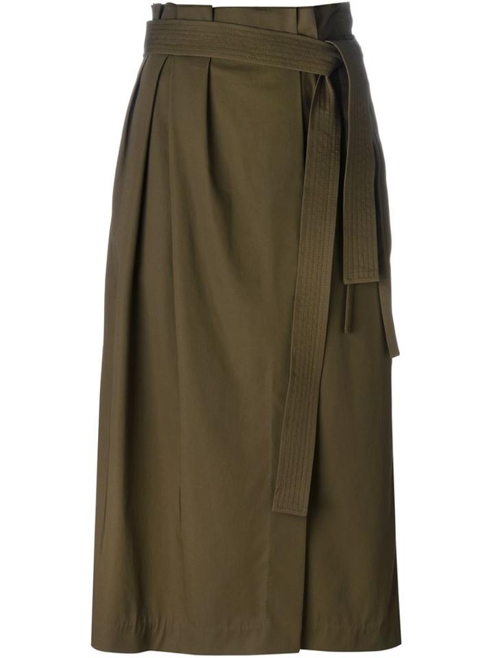 3.1 Phillip Lim Belted Pleated Skirt