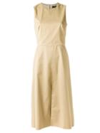 Andrea Marques Midi Dress, Women's, Size: 44, Nude/neutrals, Cotton/spandex/elastane