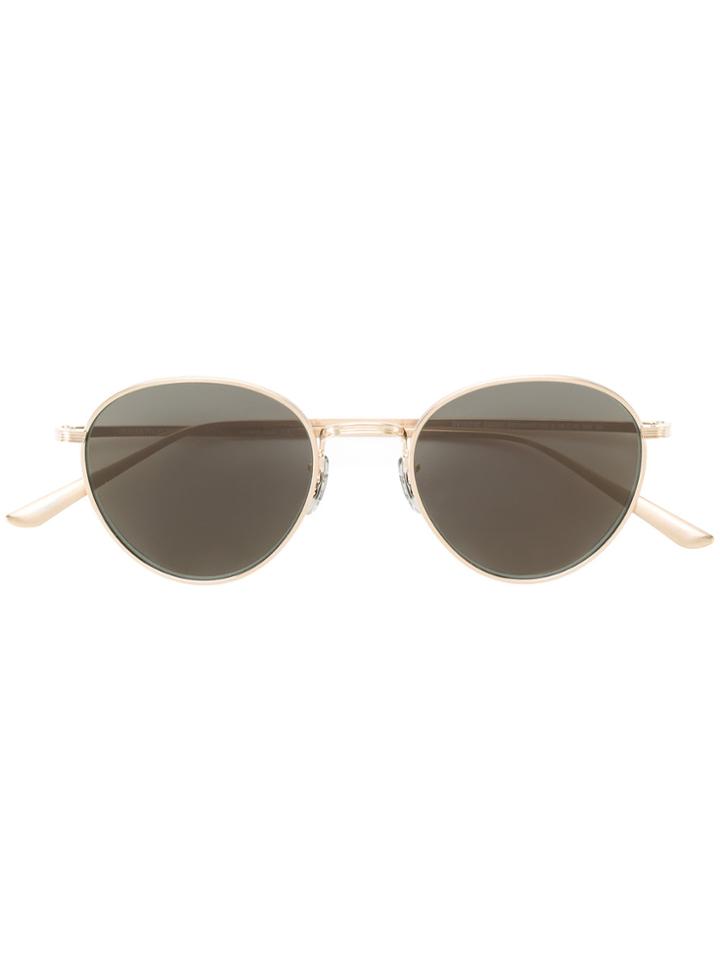 Oliver Peoples Brownstone 2 Round-frame Sunglasses - Metallic