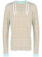 Vyner Articles Striped Long-sleeve T-shirt - Blue