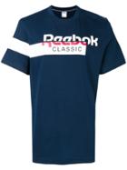 Reebok Logo Print T-shirt - Blue