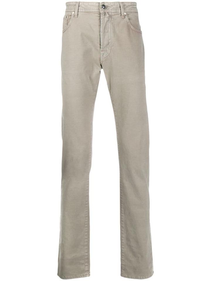 Jacob Cohen Plain Regular Length Jeans - Grey