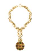 Chanel Pre-owned 1984 Byzantine Necklace - White
