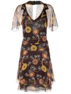 Chanel Vintage Sleeveless One Piece Dress - Brown