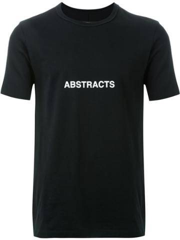 Dressedundressed Abstracts Print T-shirt