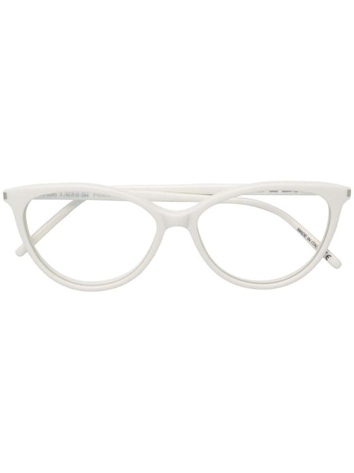 Saint Laurent Eyewear - White