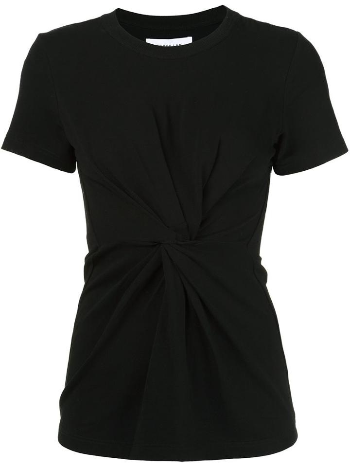 Derek Lam 10 Crosby Twisted Front Knot T-shirt