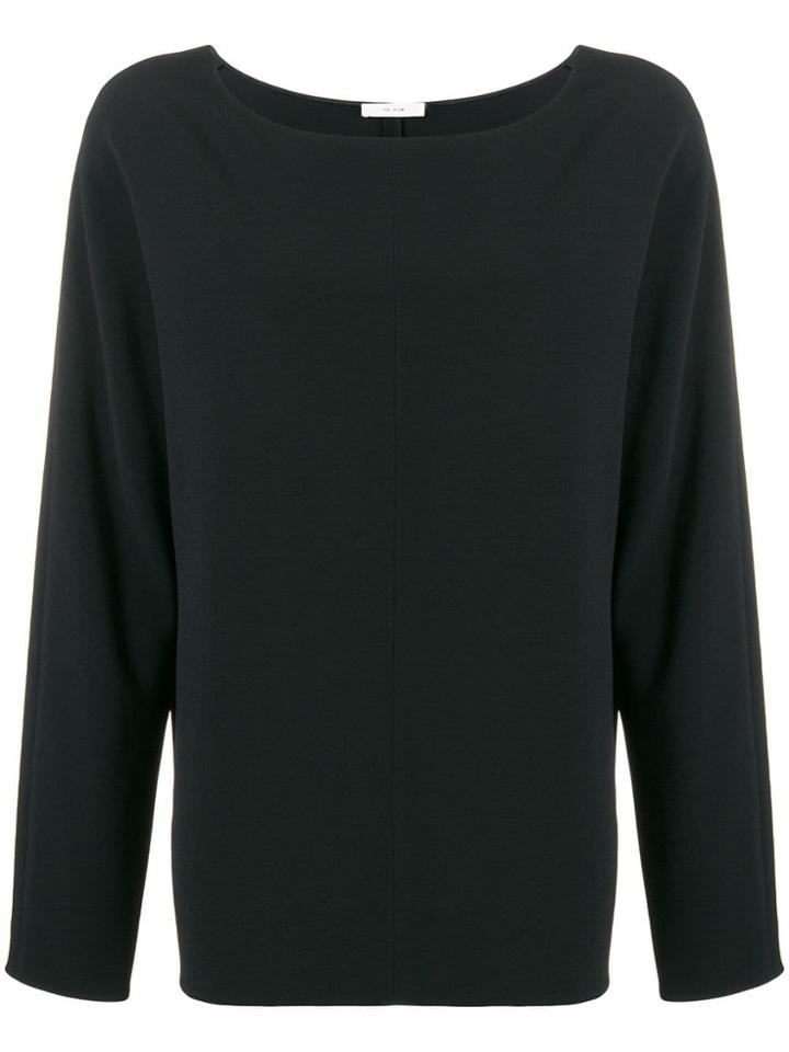 The Row Longsleeved Jersey Top - Black