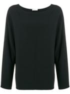 The Row Longsleeved Jersey Top - Black