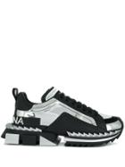 Dolce & Gabbana Ridged Sole Sneakers - Black