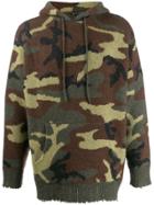 R13 Camouflage Hoodie - Green