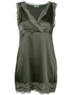 P.a.r.o.s.h. 'silsix' Dress, Women's, Size: Medium, Green, Silk/spandex/elastane/polyamide/cotton