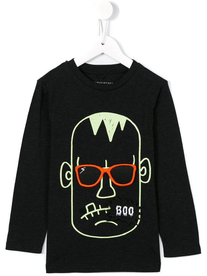 Stella Mccartney Kids 'barley' T-shirt, Boy's, Size: 8 Yrs, Black