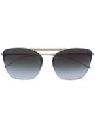 Oliver Peoples Butterfly Frame Sunglasses - Brown