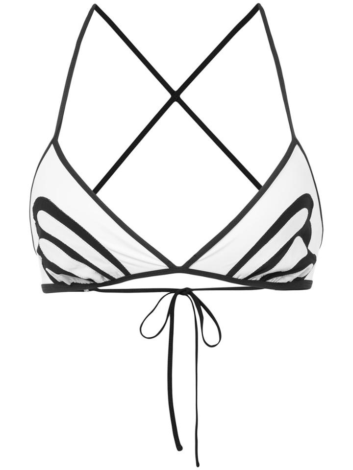 Morgan Lane Reese Bikini Top - White