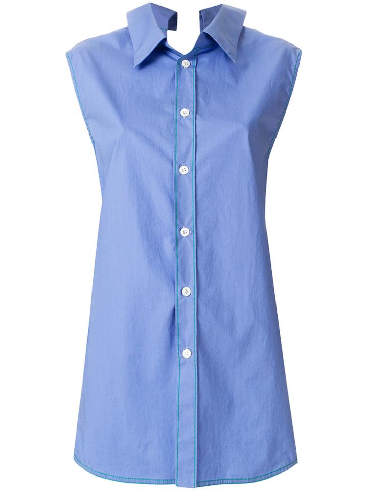 Marni Sleeveless Shirt - Blue