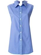Marni Sleeveless Shirt - Blue