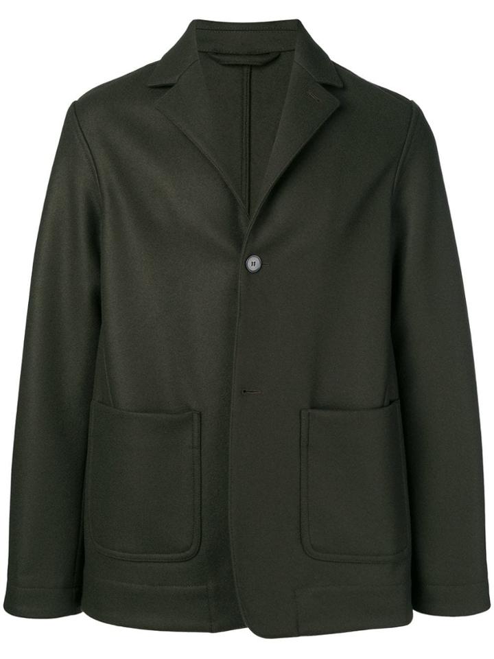 Officine Generale Structured Blazer - Green