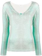 Majestic Filatures Woven Knit Shirt - Green