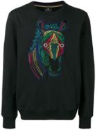 Ps By Paul Smith Printed Jumper - Black