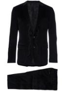 Etro Dinner Suit, Men's, Size: 48, Black, Cotton/viscose/acetate/polyester