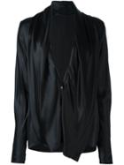Haider Ackermann Deep V-neck Blouse, Women's, Size: 36, Black, Silk