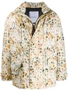 Napa By Martine Rose Leopard Print Jacket - Yellow