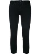 Victoria Victoria Beckham - Skinny Cropped Jeans - Women - Cotton/polyester/spandex/elastane - 28, Black, Cotton/polyester/spandex/elastane