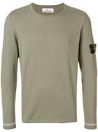 Stone Island Round Neck Jumper - Green