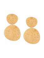 Gas Bijoux Diva Double Earrings - Gold