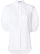 Alexander Mcqueen Bishop Sleeve Blouse - White