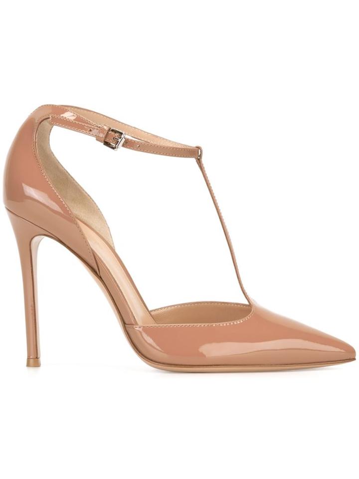 Gianvito Rossi T-bar Stiletto Pumps