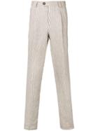 Brunello Cucinelli Striped Trousers - Neutrals