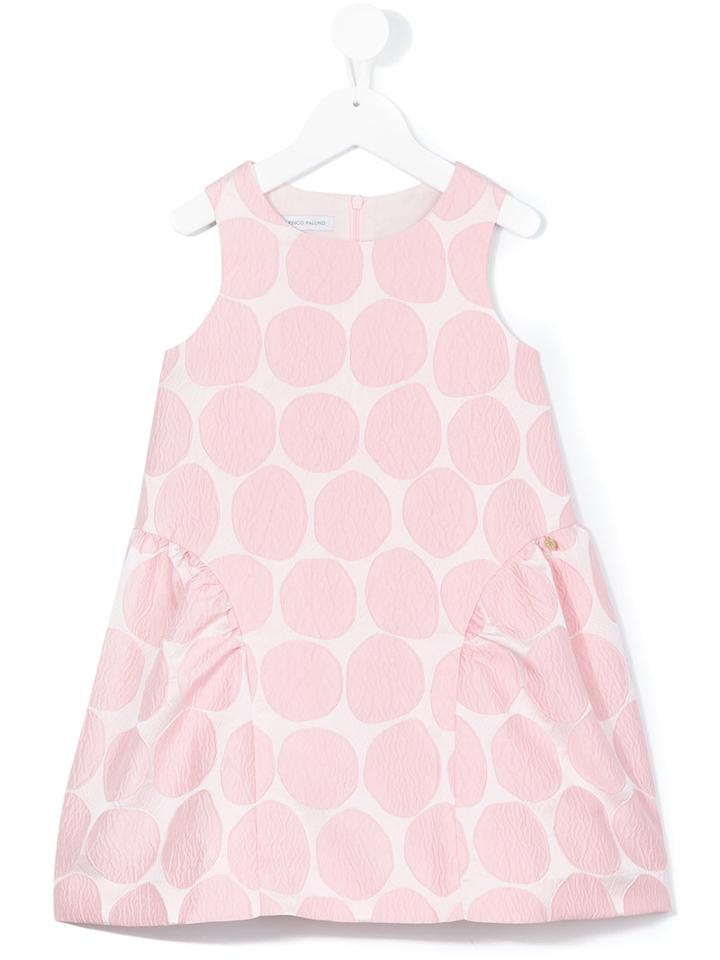 I Pinco Pallino - Dotted Dress - Kids - Cotton/polyamide/polyester - 10 Yrs, Girl's, Pink/purple