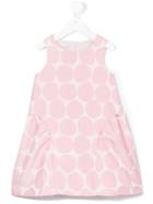 I Pinco Pallino - Dotted Dress - Kids - Cotton/polyamide/polyester - 10 Yrs, Girl's, Pink/purple