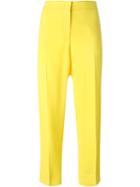 Emilio Pucci Straight-leg Trousers, Women's, Size: 40, Yellow/orange, Viscose/cotton