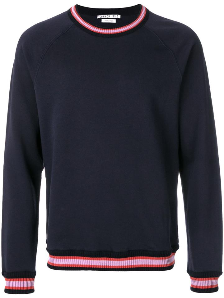 Common Wild Crew Neck Sweatshirt - Blue