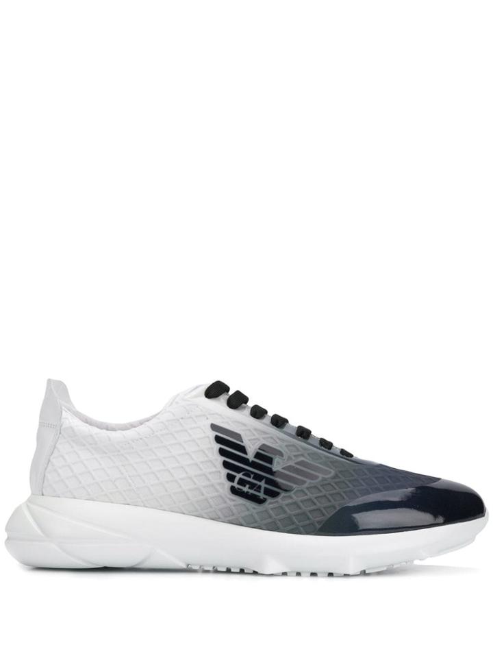 Emporio Armani Ombré Sneakers - Blue