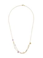 Natasha Collis Ruby And Sapphire Nugget Necklace