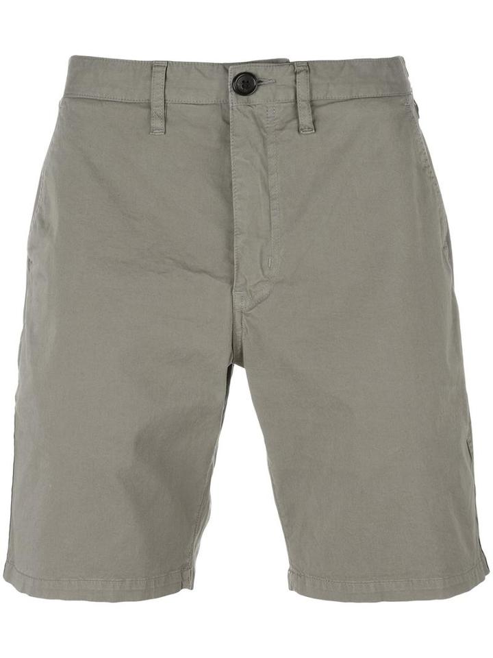 Ps By Paul Smith Chino Shorts, Men's, Size: 36, Green, Cotton/spandex/elastane