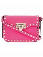 Valentino 'rockstud' Shoulder Bag, Women's, Pink/purple