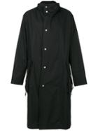 Maison Margiela - Button Up Trench Coat - Men - Cotton/polyurethane/viscose - 52, Blue, Cotton/polyurethane/viscose