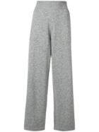 Barrie Ribbed Waistband Track Pants - Grey