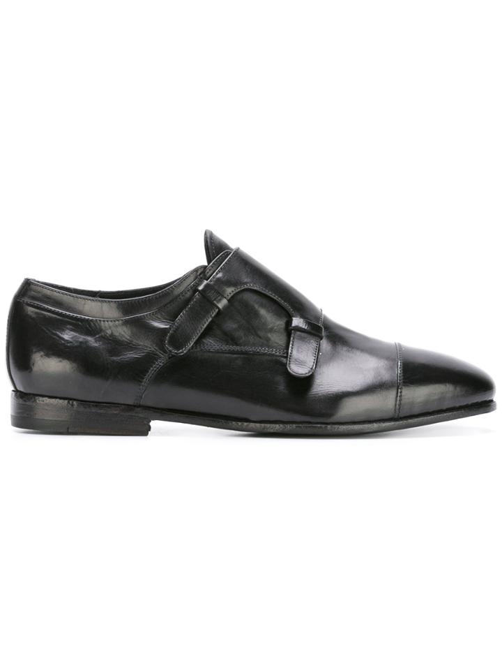 Officine Creative Revien Monk Shoes - Black